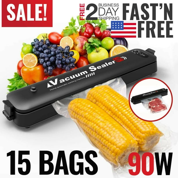 Food Vacuum Sealer Saver Machine Home Sealing System Meal Fresh Saver