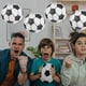thumbnail image 5 of Farol con temática deportiva para fiesta de cumpleaños, con forma de balón de fútbol (10 pulgadas), 5 of 8