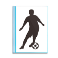 thumbnail image 1 of Protège-feuilles de Sport Football Soccer Portfolio Classeur, 1 of 3