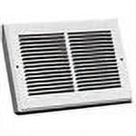 American Metal Products 375W14X6 White Baseboard Return Grille- 14 x 6 in