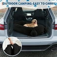 thumbnail image 3 of Roromall Human Dog Bed, 71''x45''x12'' Human Size Dog Bed with Blanket, 2 Side Storage Pockets and Portable Handle, Removable Cover, Luxury Faux Fur Large/Medium Size Dogs Beds for People, 3 of 6