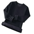 thumbnail image 2 of Ropa interior térmica para hombre, camisetas deportivas informales ajustadas de manga larga con cuello redondo y elástico, blusas de licra, 2 of 8