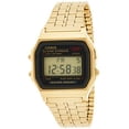 thumbnail image 2 of Reloj Casio Collection para Mujer A159WGEA, Negro/Dorado, 36.8 x 33.2 x 8.2 mm, Brazalete Casio Casio, 2 of 2