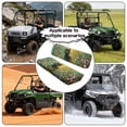 thumbnail image 4 of FKELYI Black Cat Hippie Flower Print UTV Seat Covers Compatible with Polaris Ranger XP 1000 Dustproof ATV Bench Cover Washable Backrest Protector UTV Interior Decor, 4 of 7