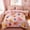 Orange, variant on Btargot 6 Piece Girl Comforter Set Neon Glowing Butterfly Rose Twin Bedding Set Bed-in-a-Bag