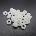 thumbnail image 2 of Écrou Hexagonal en Nylon Noir M4 50 Pcs 50 20 Pcs, 2 of 3