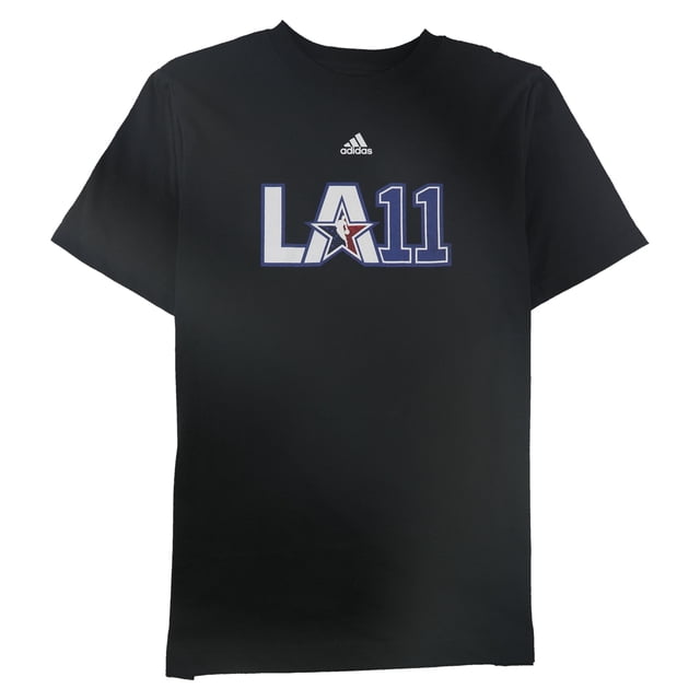 Adidas Mens LA 11 Graphic T-Shirt black S
