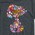 thumbnail image 3 of Peanuts - Snoopy Silhouette Pattern - Men's Short Sleeve Graphic T-Shirt, 3 of 6