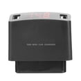 thumbnail image 2 of Car Charger,Durable ABS OBD MINI Dual USB Charger Car Charger Socket Power Elevated Design, 2 of 5
