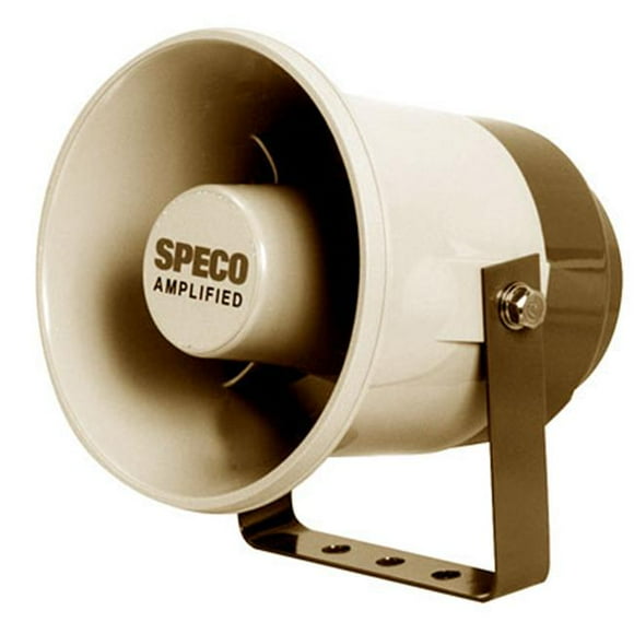 SPECO ASPC20 6 in. Amplified Pa Speaker