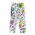 thumbnail image 5 of Kll Womens Fun Animal With Unicorn Print Pajama Pants Soft Pajama Bottoms For Women Cozy Lounge Pants, 5 of 9