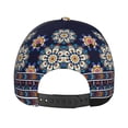 thumbnail image 6 of Disketp Blue Mandala Print Baseball Caps For Outdoor Sports Fashion Casual Outdoor Caps Men Women, 6 of 9