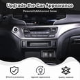 thumbnail image 2 of TINKI Center Console Air Conditioning Mode Button Frame Trim for Honda Pilot 2016-2022/ Honda Ridgeline 2017-2023/ Honda Passport 2019-2023 Interior Accessories ABS Material, 2 of 7