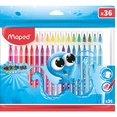 thumbnail image 1 of Plumones Lavables MAPED Color Peps Ocean 36 Piezas, 1 of 3