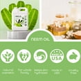 thumbnail image 5 of Neem Oil for Plants Indoor and Outdoor Gardening Pure Unrefined Cold Pressed Spray Refill Neem Oil Spray for Indoor Plants Neem Cake Organic Neem Oil for Skin Neem Oil for Hair Need Oil 32 oz, 5 of 5