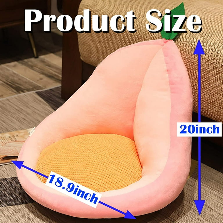 Pillow shaped like a store chair