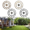 thumbnail image 5 of Vintage Metal Outdoor Wall Clock Stylish Decoration for Outdoor Space 34cm/40cm E, 5 of 5