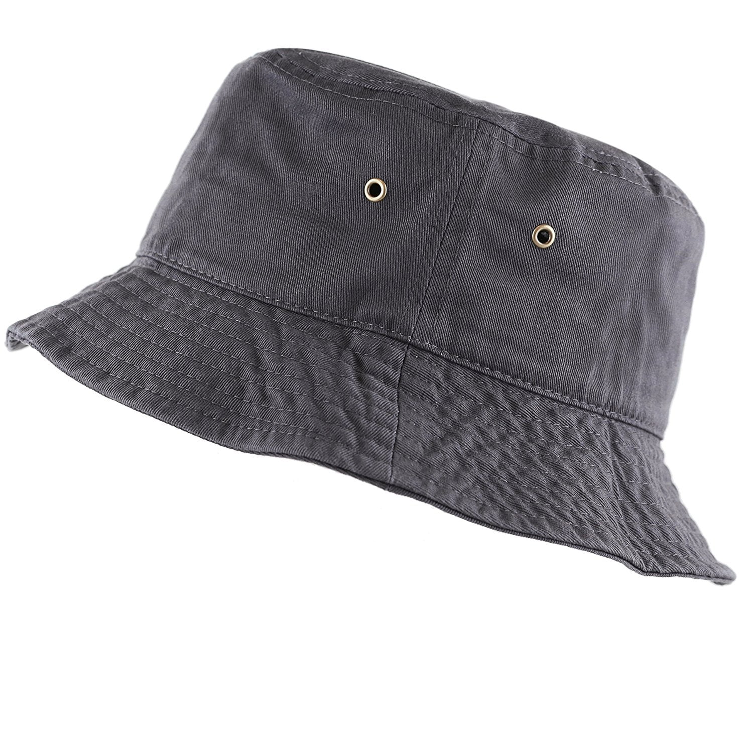 Bucket Hat,Unisex 100% Cotton Summer Travel Beach Sun Cap 