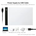 thumbnail image 3 of 123-Piece DIY Diamond Painting Tool Kit with A4 LED Light Pad (2500LUX Max, Acrylic/Plastic), Adjustable Iron Stand, Micro USB Power, Storage Box (28 Grids), Tool Bag, Tweezers, 4 Diamond Pens, 3, 3 of 6