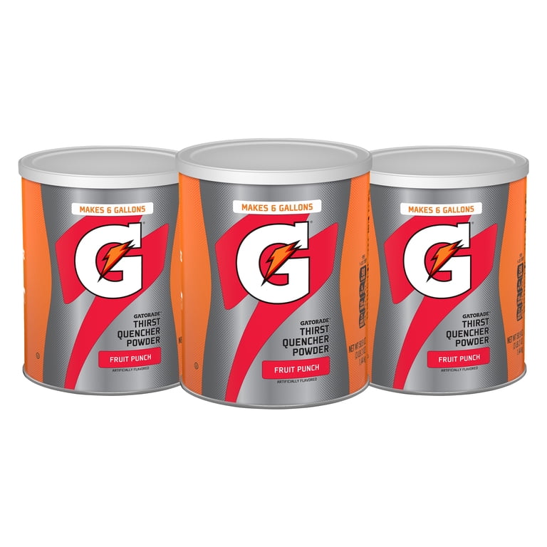 Gatorade Thirst Quencher Fruit Punch Powder, 50.9 oz, 3 Pack photo 1