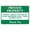 Warning Sign 2, variant on Private Property Residents and Invited Guests Only - 8"x12" Driveway Parking Sign, Wall Art Plaque for Home, Farm, Garage, Bar