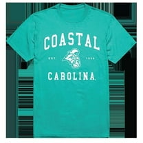 Coastal Carolina University Seal Tee Shirt for Men - Teal - Medium