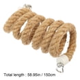 thumbnail image 5 of Hanging Rope Toy Parrot Perches for Bird Cages Accessories Spiral Metal Fittings, 5 of 12