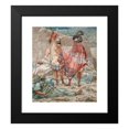 thumbnail image 2 of Richard Dadd 20x23 Black Modern Framed Museum Art Print Titled - Mercy, David Spareth Saul's Life (1854), 2 of 5