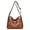 Brown, variant on KXF Crossbody Bag for Women Lightweight Shoulder Bags Ladies Soft PU Leather Handbags