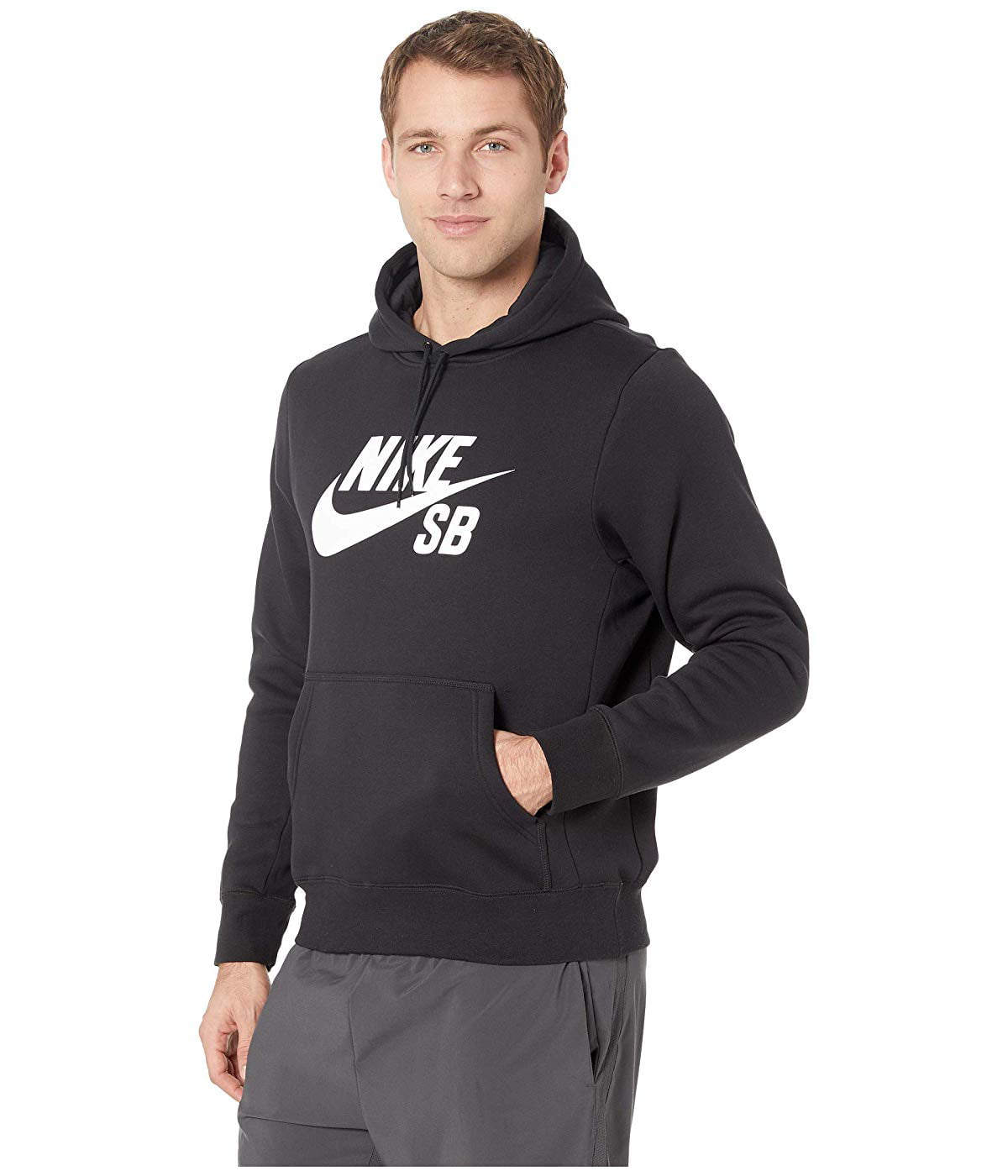 Nike - Nike SB SB Icon Pullover Essential Hoodie Black/White - Walmart ...