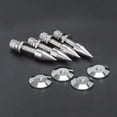 thumbnail image 3 of 4 Pcs Speaker Spike Isolation Spikes Stand Foot Hifi Shockproof Cone Base Pads, 3 of 5
