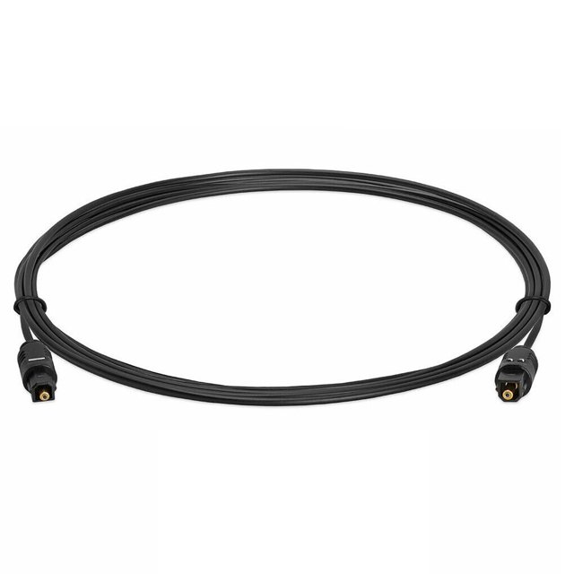 Cateissary De fibra óptica Cable de Audio Digital de absorción de choque de Audio Digital de TV teatro Barra de sonido de Cable de sonido óptico Sistemas de cine en casa 2m
