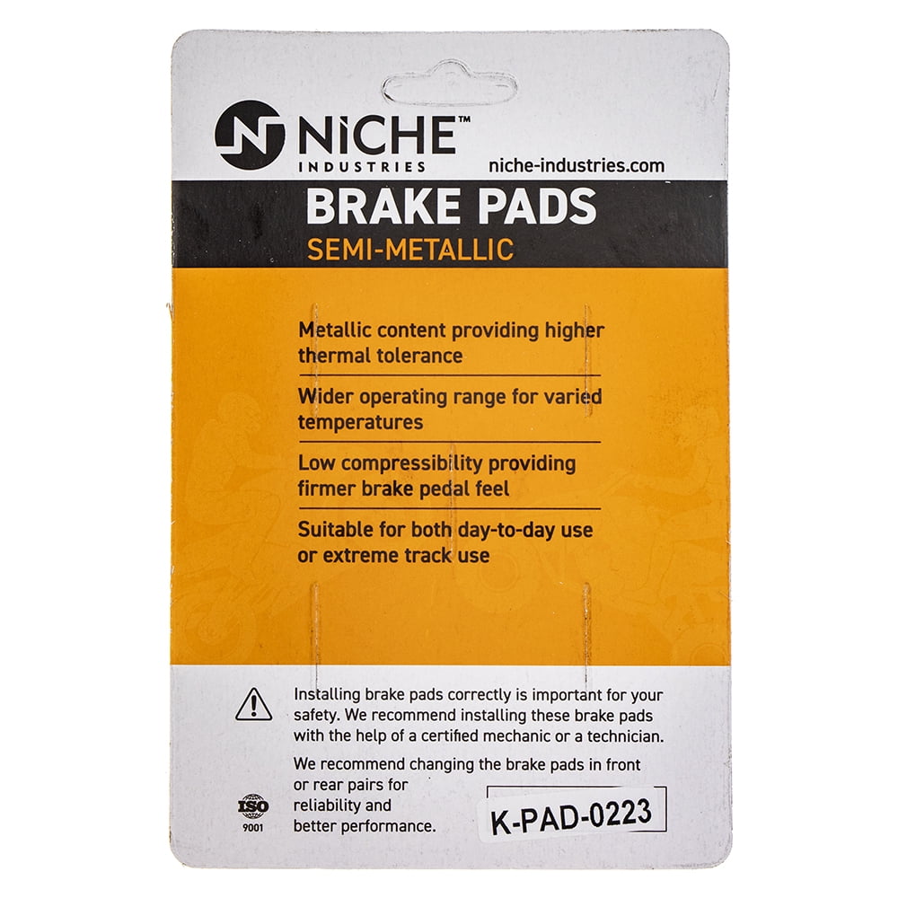 Caltric Rear Brake Pads Set For KTM 350 Models (EXC-F, SX-F, XC-F, Etc.) - Sintered
