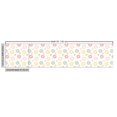 thumbnail image 2 of Ambesonne Donut Fabric by the Yard Upholstery, Glazed Bakery Confectionery, 1 Yard, White Multicolor, 2 of 4