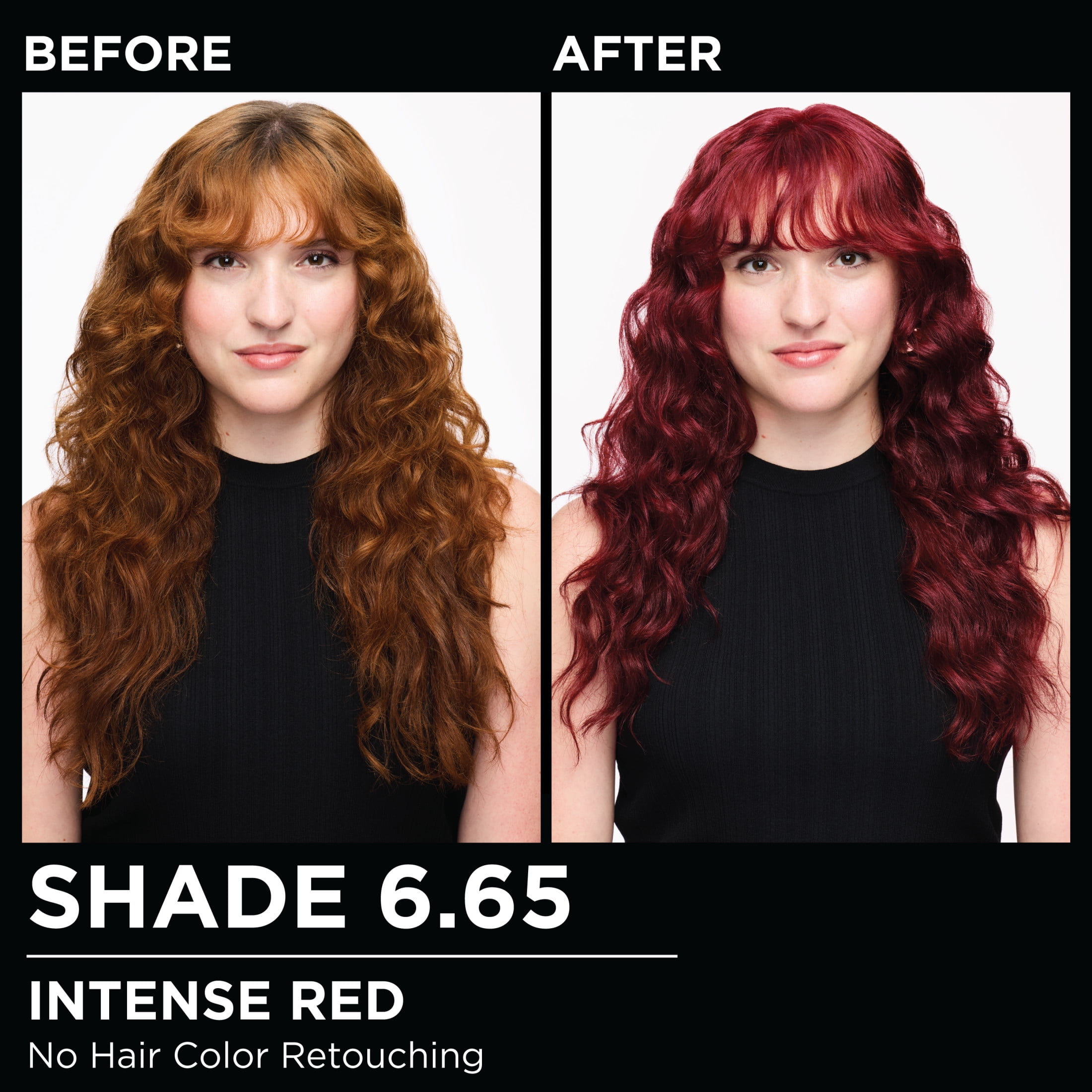 Garnier Olia Long Lasting Permanent Hair Color Kit with 60% Oils, 6.65 Intense Red