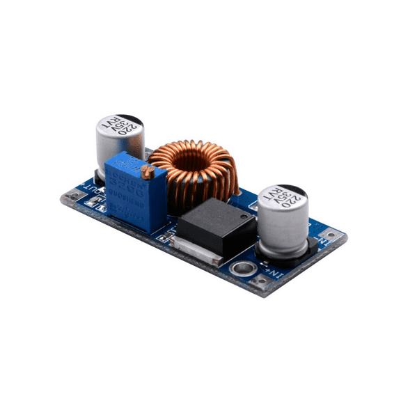 VKS 5A 5~32V Buck DC-DC Adjustable Step Down Power Supply Module Converter 96%High Power Beyond LM2596 XL4005