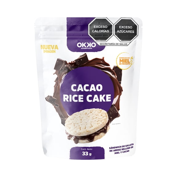 Cacao Rice Cake Okko Cacao 33g