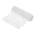 thumbnail image 1 of Unique Bargains Lace Ribbon 10 Yards 7 Inch Lace Flower Trim for Craft Headbands Wedding White, 1 of 5