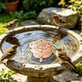 thumbnail image 1 of Bird Bath Plate Decorative Purification Plate with Support Points Natural All Weather Water Suitable for Outdoor Bird Bath Tubs and Bowls Multiple Choices, 1 of 5