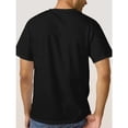 thumbnail image 2 of Men's Strength Over Worry Christian Graphic T-Shirt, Inspirational Bible Verse Faith-Based Casual Short Sleeve Tee, Religious Motivational Shirt, 2 of 9