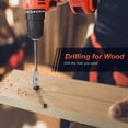 thumbnail image 3 of JUEMEL 3/8" Chuck Cordless Drill Drivers with 2000mAh Battery, 2-Speed Gearbox 1450 RPM MAX, 3 of 7