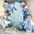 thumbnail image 3 of 7Pcs Frozen Birthday Party Supplies Decor, Frozen Balloons for Party Decoration, Snow Princess Birthday Decoration for Girls, 3 of 6