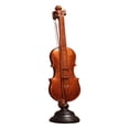 thumbnail image 3 of Estatuilla de instrumento musical con Base Accesorios de fotografía Colección Showpiece Estatua Estatuilla Ornamento de violín nórdico Ornamento, 3 of 9