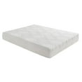 thumbnail image 1 of Lexicon Homelegance Bedding 10" Fabric Eastern King Gel Memory Mattress in White, 1 of 13