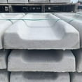 NuCast Precast 3"x11"x30" Concrete Spout Diverter/Splash Block for Rain