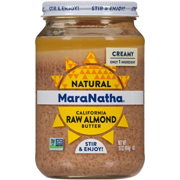 Maranatha Raw Almond Butter, 16 Oz. Jar