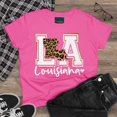 thumbnail image 4 of Women's "Leopard Louisiana WL" Midweight Cotton Tee, 4 of 5