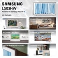 thumbnail image 3 of Samsung 55” Class The Frame Pro Series Neo QLED 4K Samsung Vision AI Smart TV Smart Tizen TV 2026 - QN55LS03HWFXZA, 3 of 14