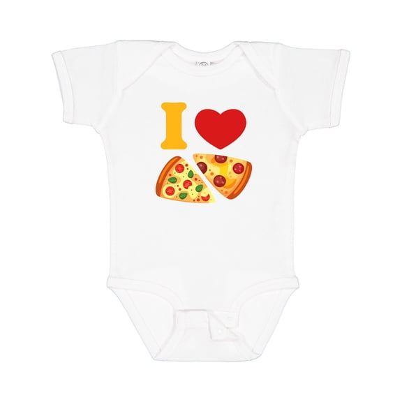 Inktastic I Love Pizza Boys or Girls Baby Bodysuit