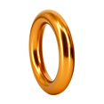 thumbnail image 3 of NewDoar Rappel Ring 25kN Aluminum Alloy O-Ring for Rock Climbing Arborist Rescue Hammock and Slackline (Gold 5 Pack), 3 of 5